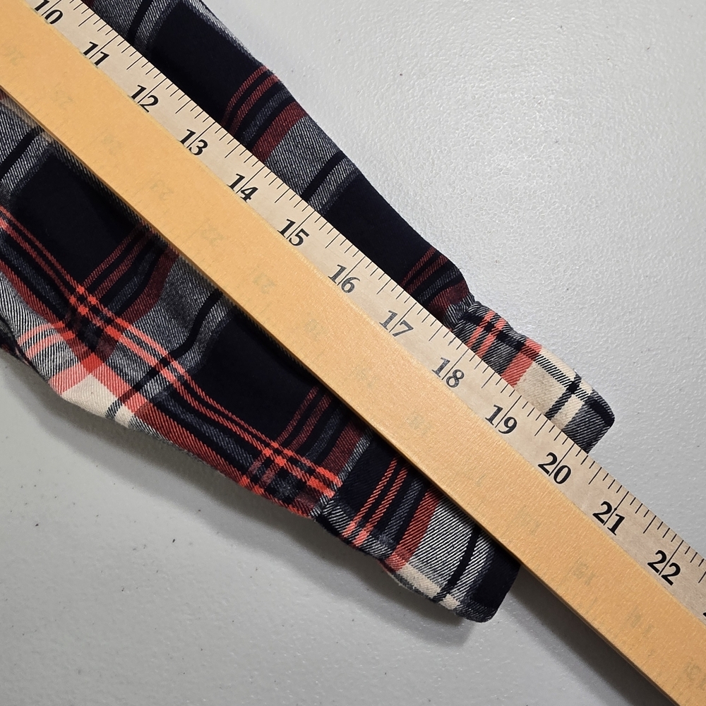 Mnml Flannel Check Shirt Button Up Size Medium - image 6